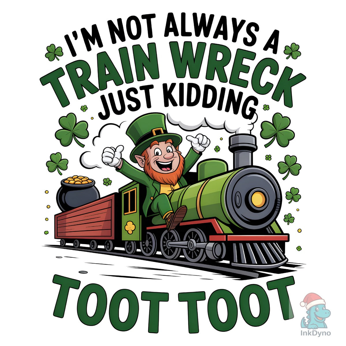 Train Wreck Toot Toot St Patrick Fun