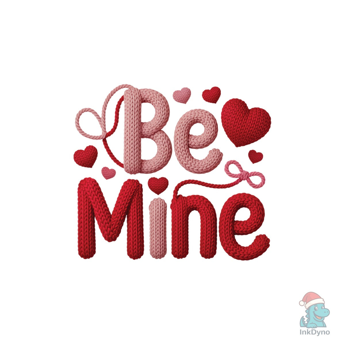 Yarn Crochet Valentine's Day Be Mine