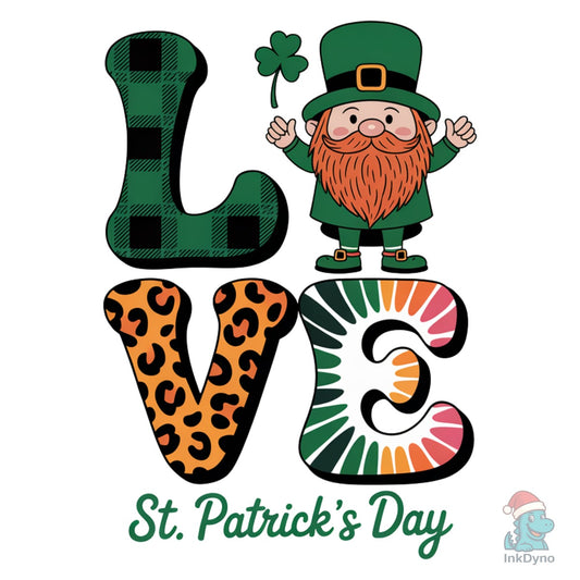 Love VS St. Patrick's Day Leprechaun - DTF Transfer