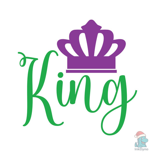 King Mardi Gras Mardi Gras - DTF Transfer