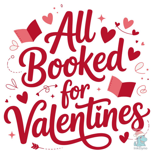 Books Are My Love Language Design - DTF Transfer