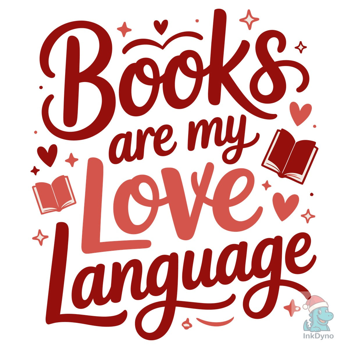 Books Are My Love Language Tshirt