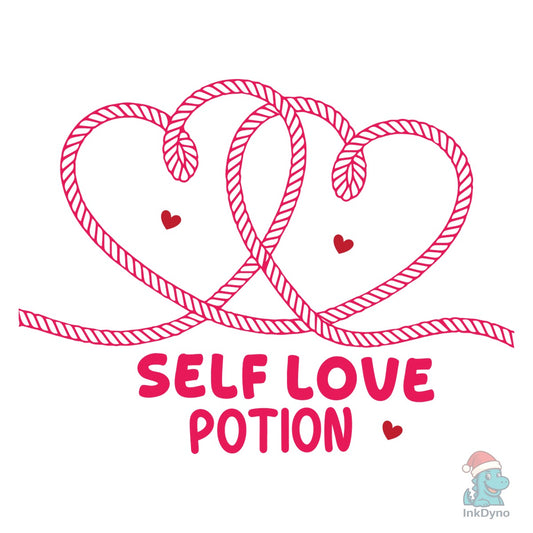 Self Love Potion Cute Valentine Self Car - DTF Transfer