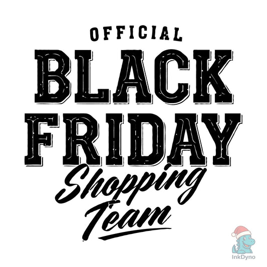 Black Friday T-Shirt Design - DTF Transfer