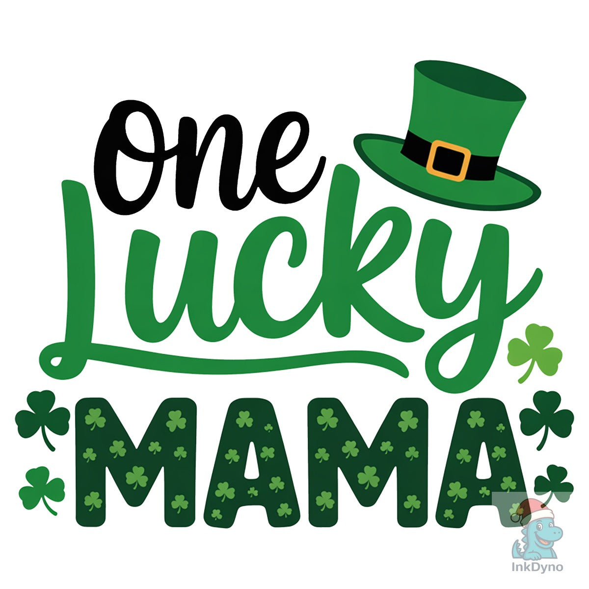 One Lucky Mama Shirt Womens St Patricks