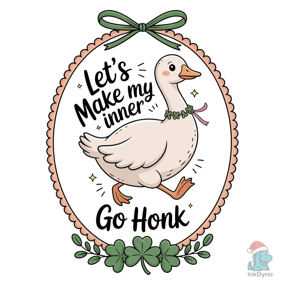 Funny St. Patrick's Day Goose Goose