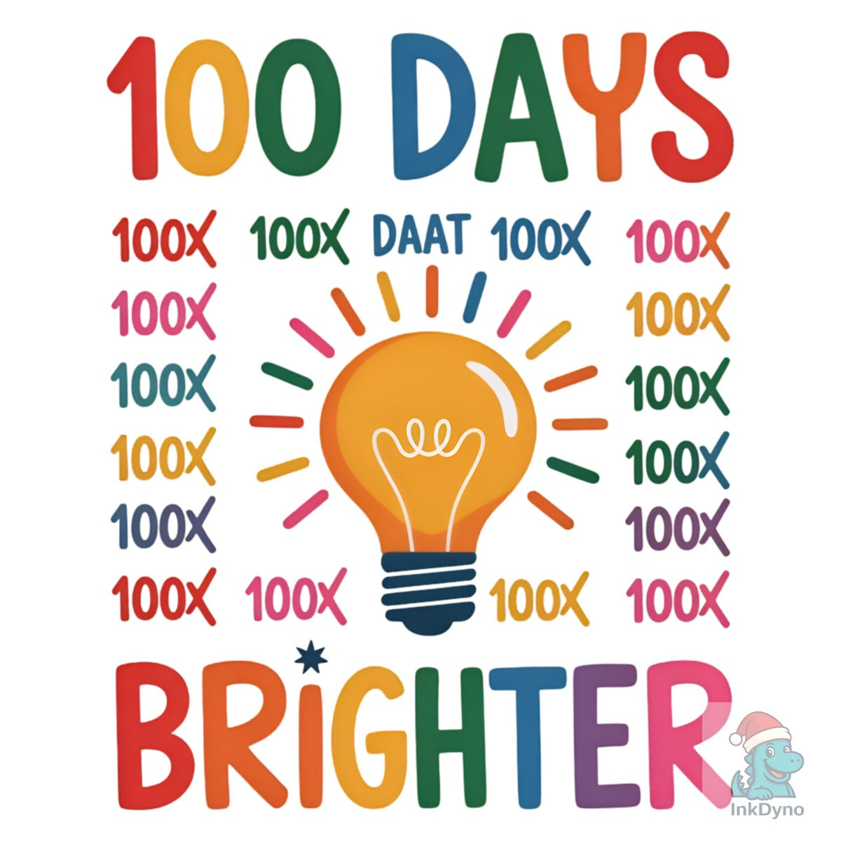 100 Days of School Dinosaur School Sch