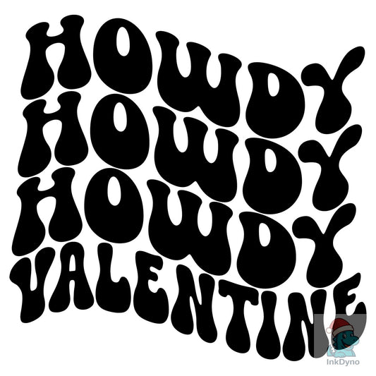 Howdy Valentine - DTF Transfer