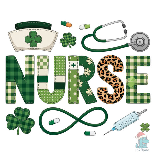 Lucky Nurse St Patrick's Day - DTF Transfer
