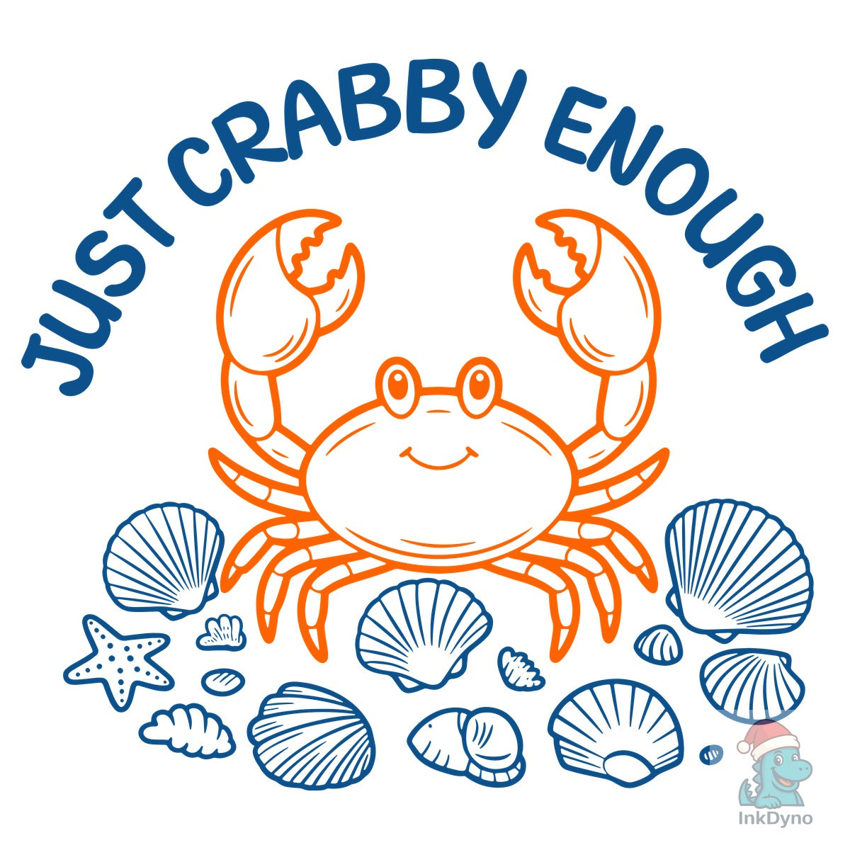 Just Crabby Enough T Shirt Design