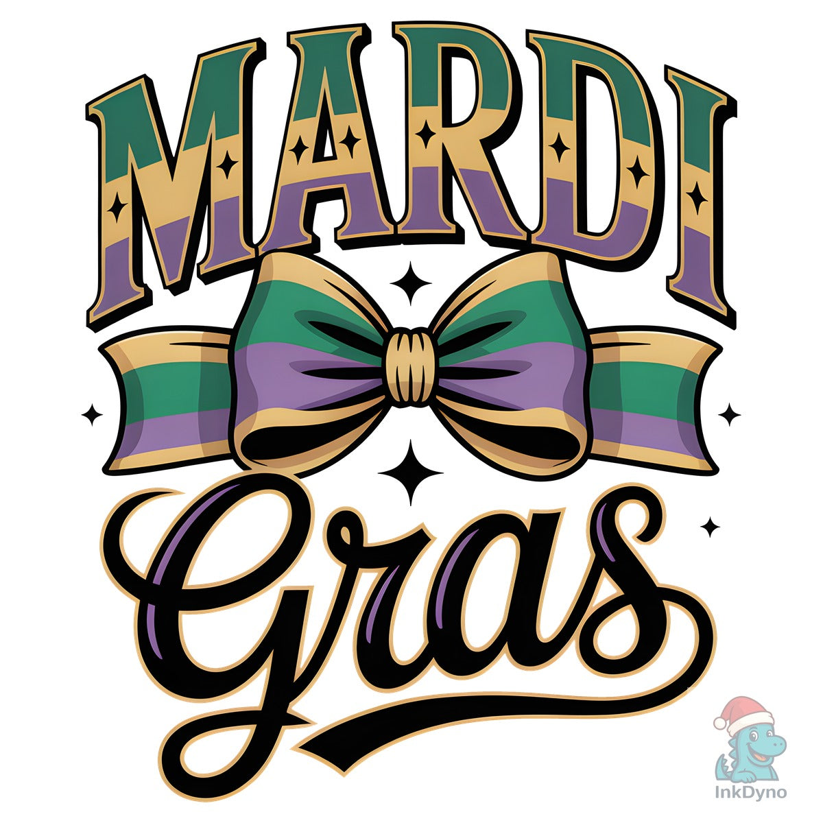Mardi Gras Bow