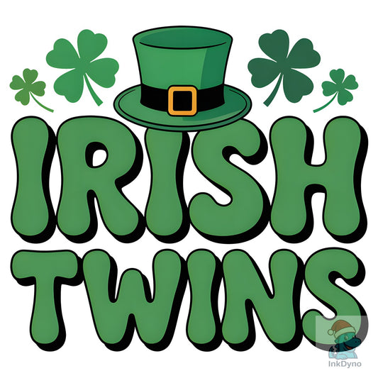 St. Paddy's Day Irish Twins - DTF Transfer