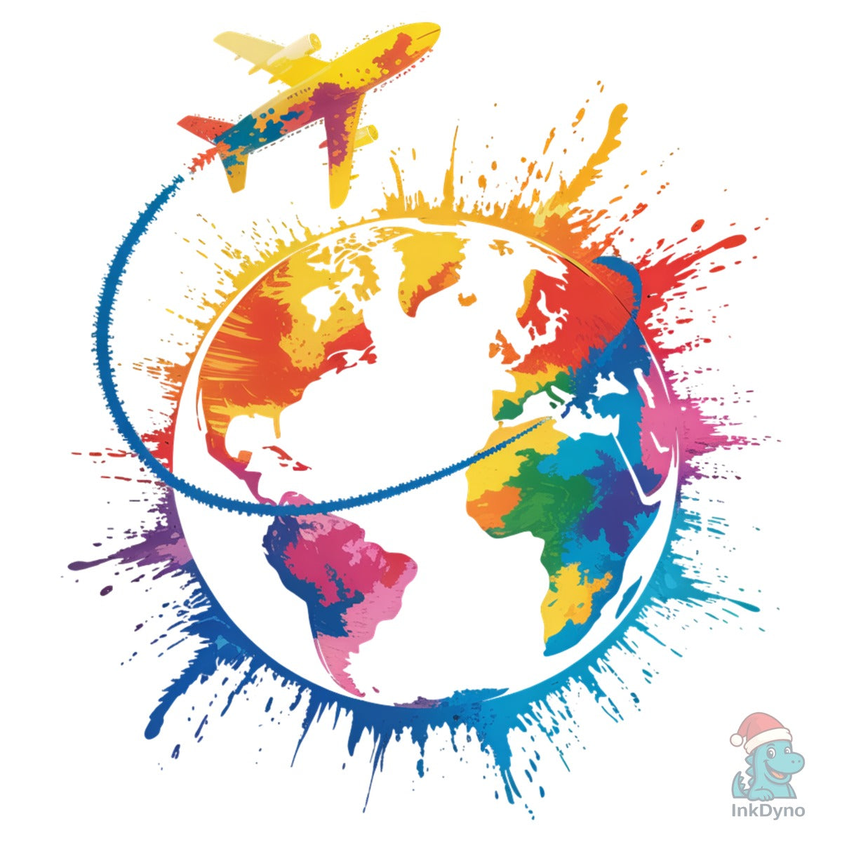 Colorful World Travel Shirt
