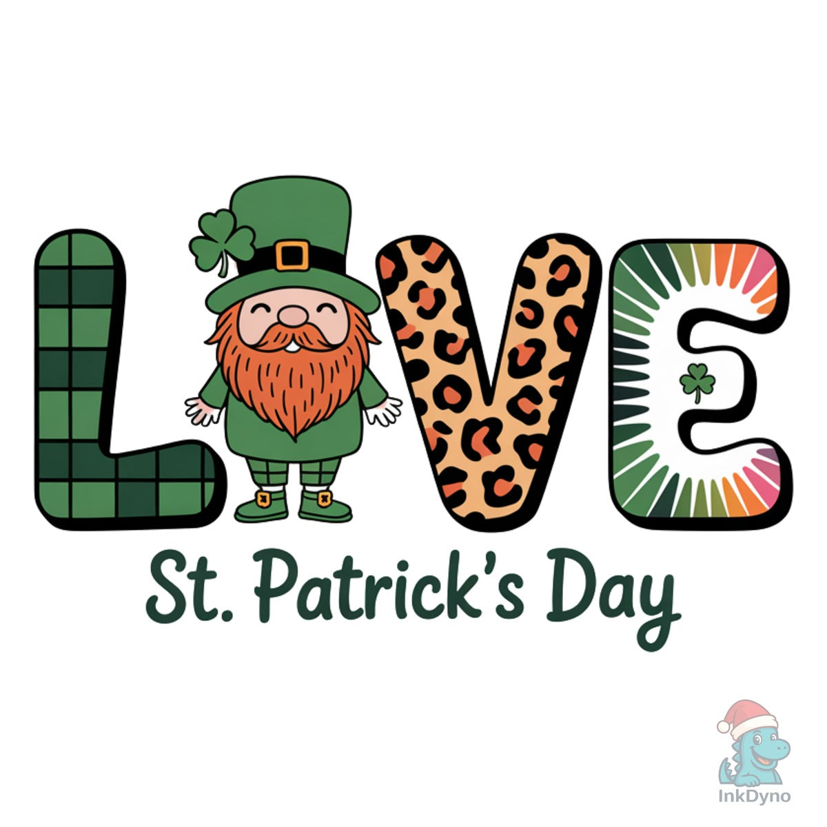 Love St. Patrick's Day Leprechaun