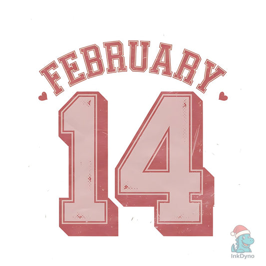 Valentine February 14 - DTF Transfer