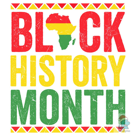 Classic Black History Month T-Shirt - DTF Transfer