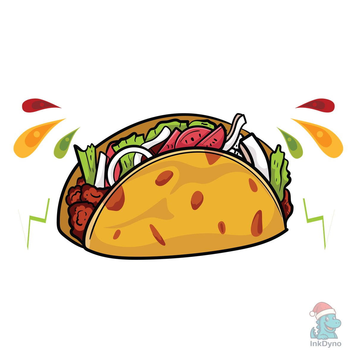 I Do It for the Tacos Vector T Shirt