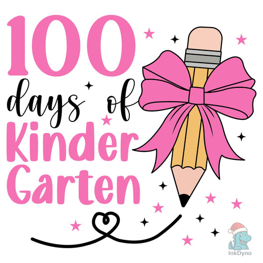 100 Days of Kindergarten - DTF Transfer