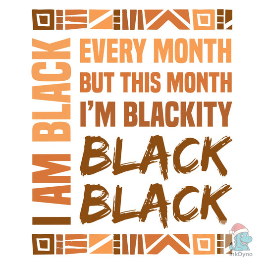 Blkity Black History Month T-Shirt - DTF Transfer