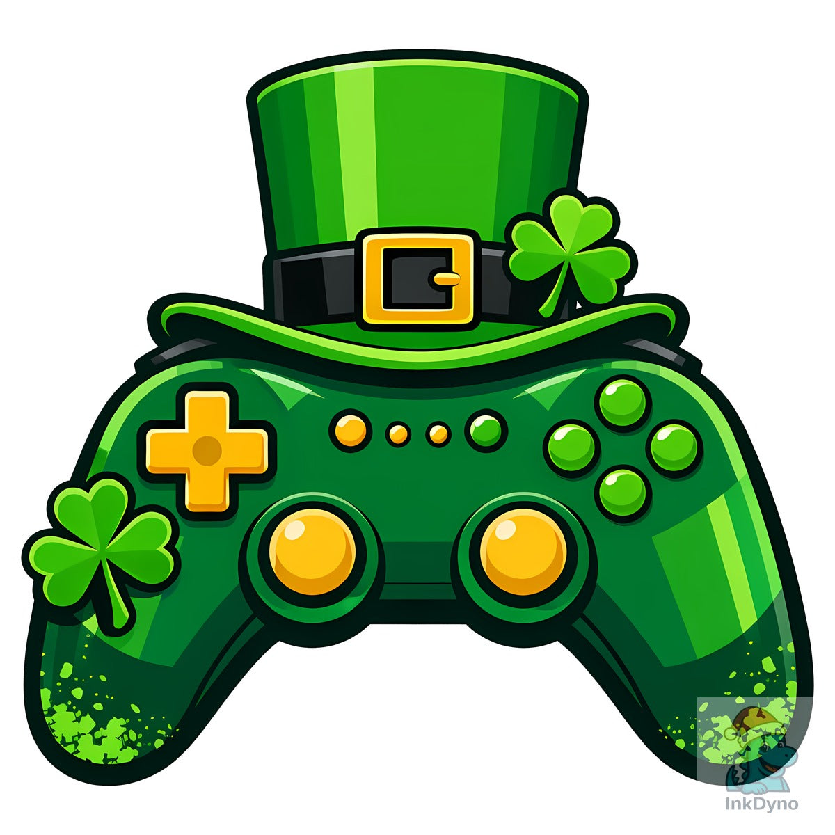 Gaming Controller St Patrick's Day
