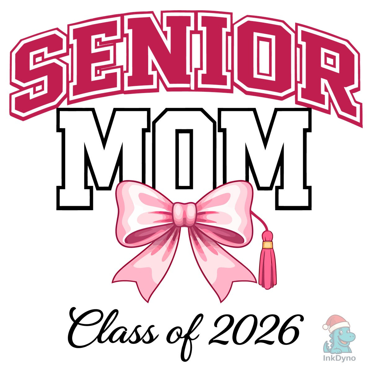 Pink Senior Mom Graduation Design
