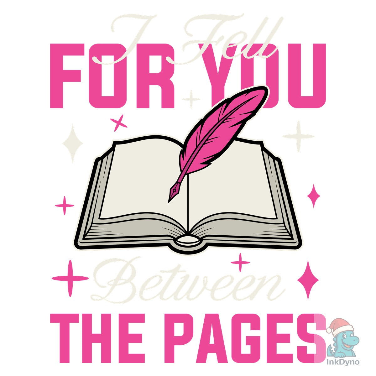 I Fell for You Between Pages Tshirt