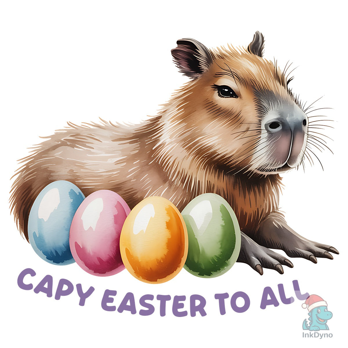 Capy Easter to All Cute Capybara Easter