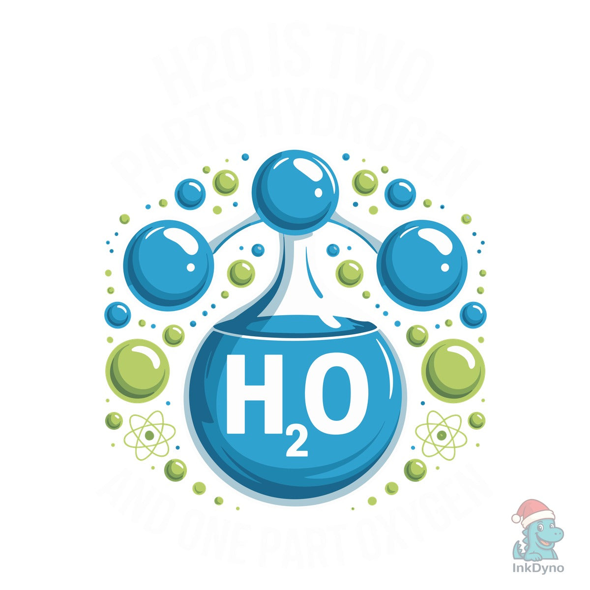 H2O Two Parts Hydrogen Molecule
