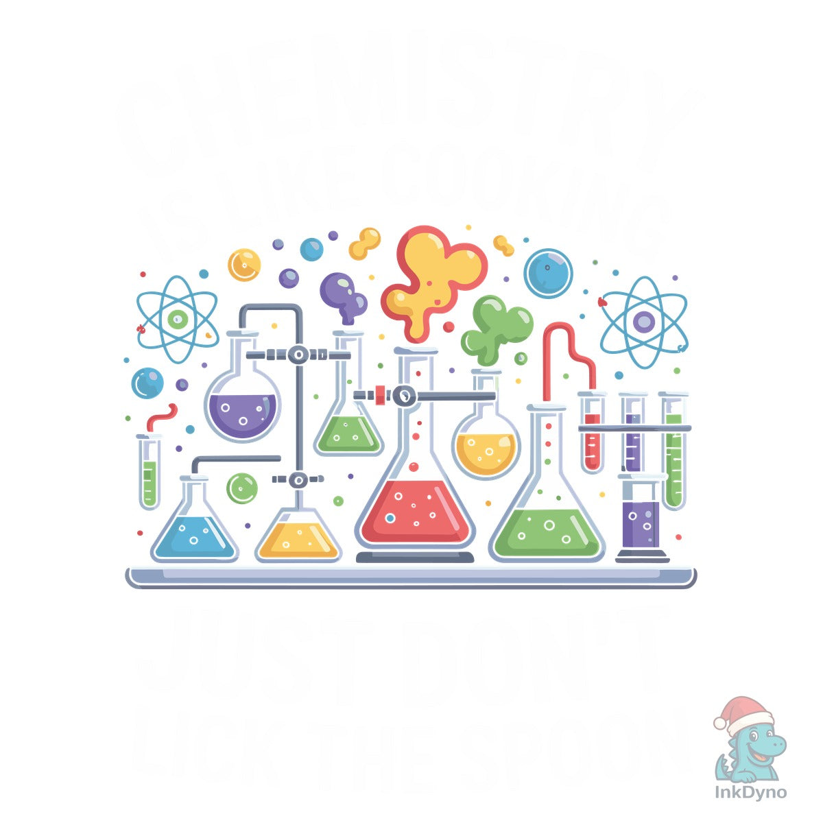 Chemistry is Like Cooking T-shirt Design