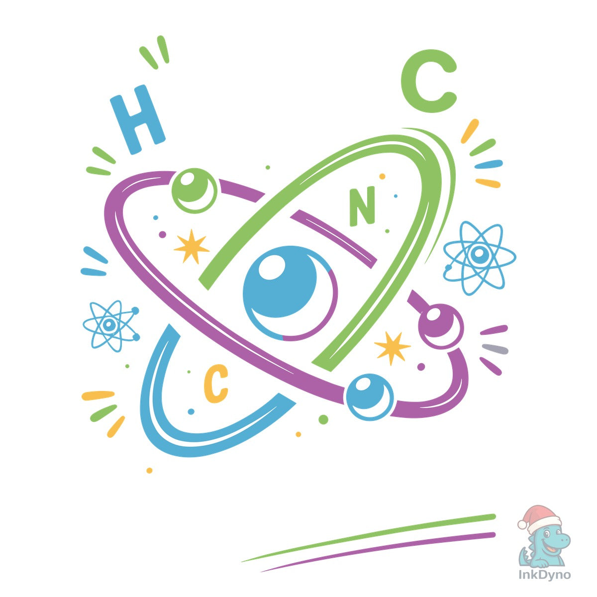 Got Electrons Science T-shirt Design