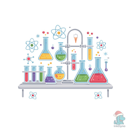 Keep Calm and Love Chemistry Design - DTF Transfer