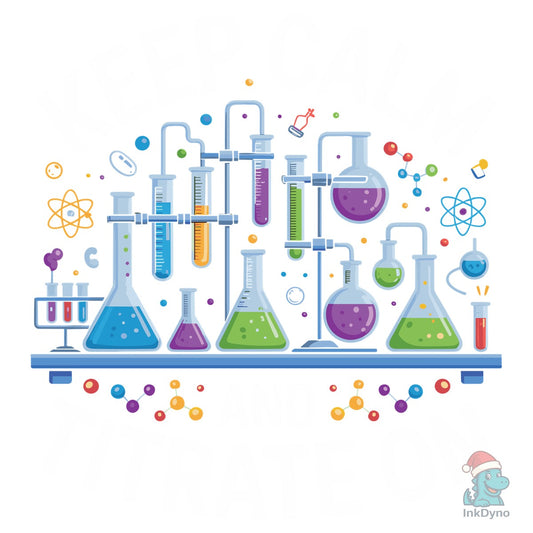 Keep Calm and Titrate on Lab Design - DTF Transfer
