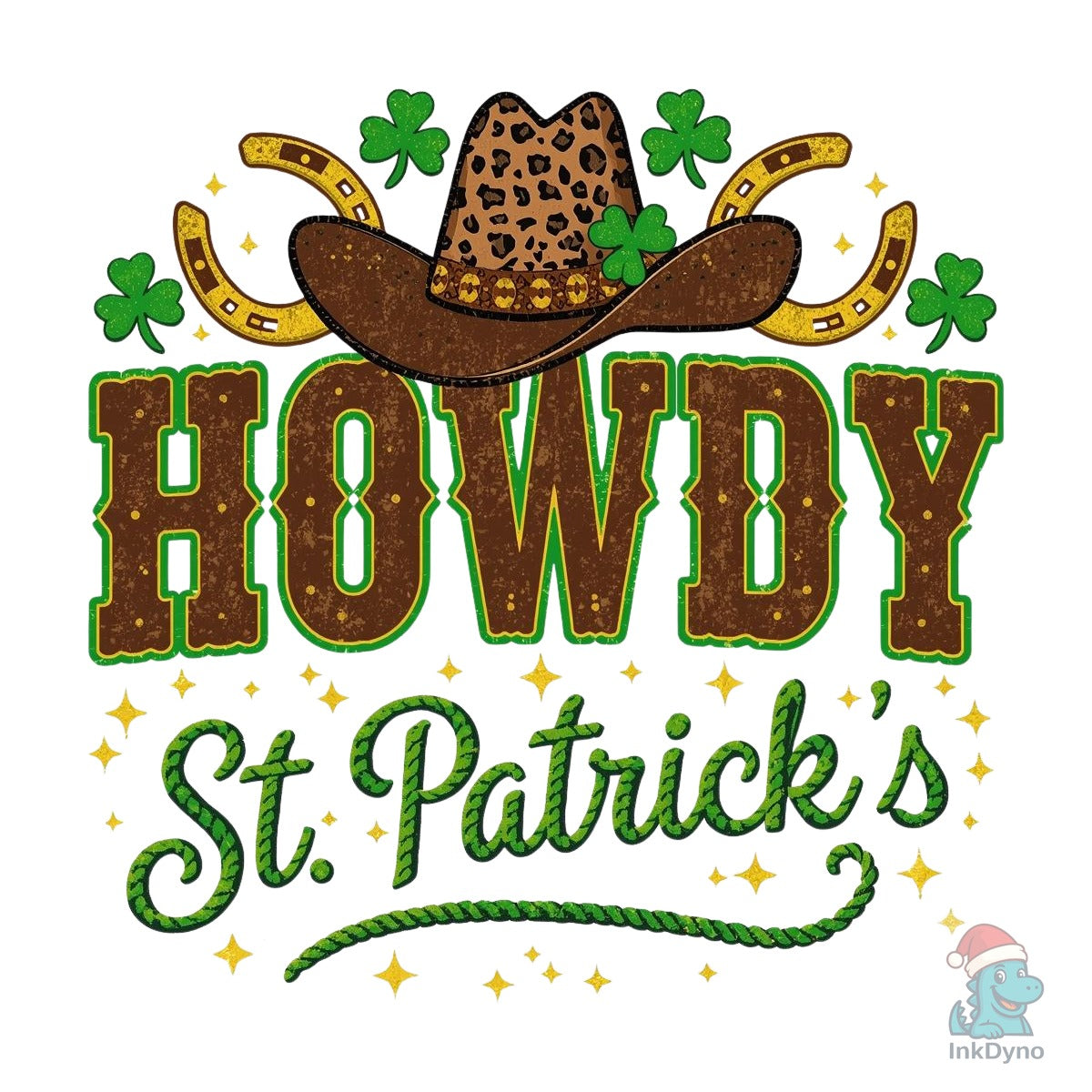 Howdy St.Patricks Western Sublimation