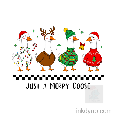 2.Merry Christmas Goose