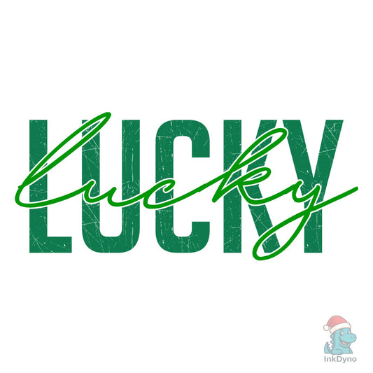 St Patrick S Day Lucky Shamrock - DTF Transfer