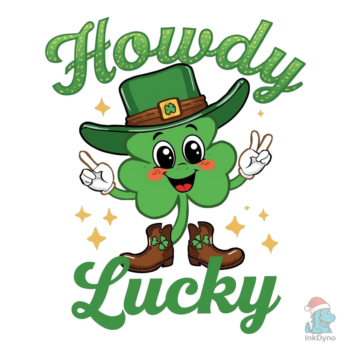 St. Patrick's Day Howdy Lucky