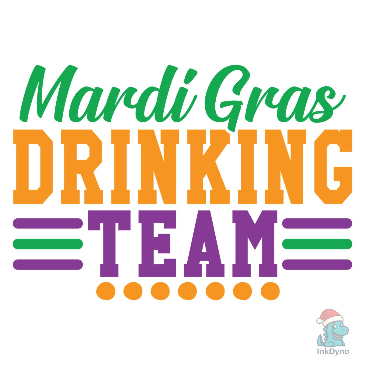 Mardi Gras Drinking Team