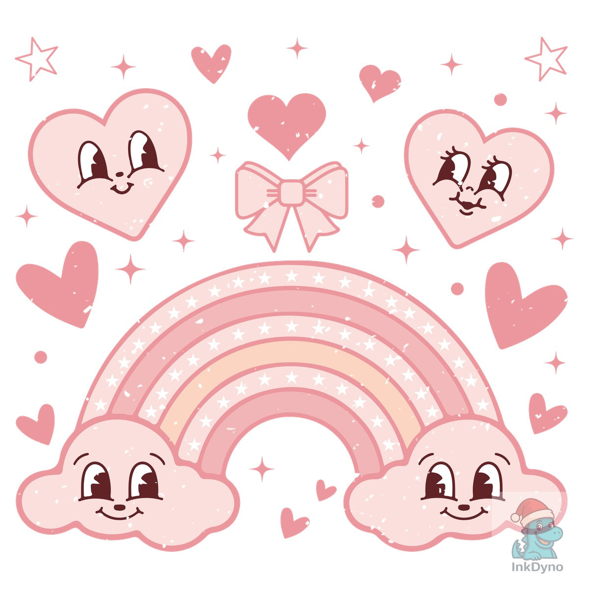Cute Valentine Rainbow