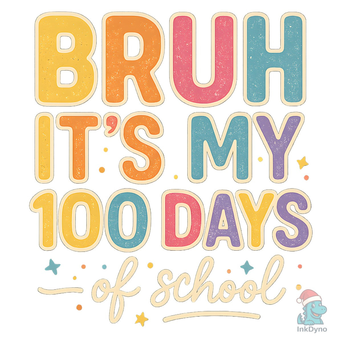 It's My 100th Day of School Design