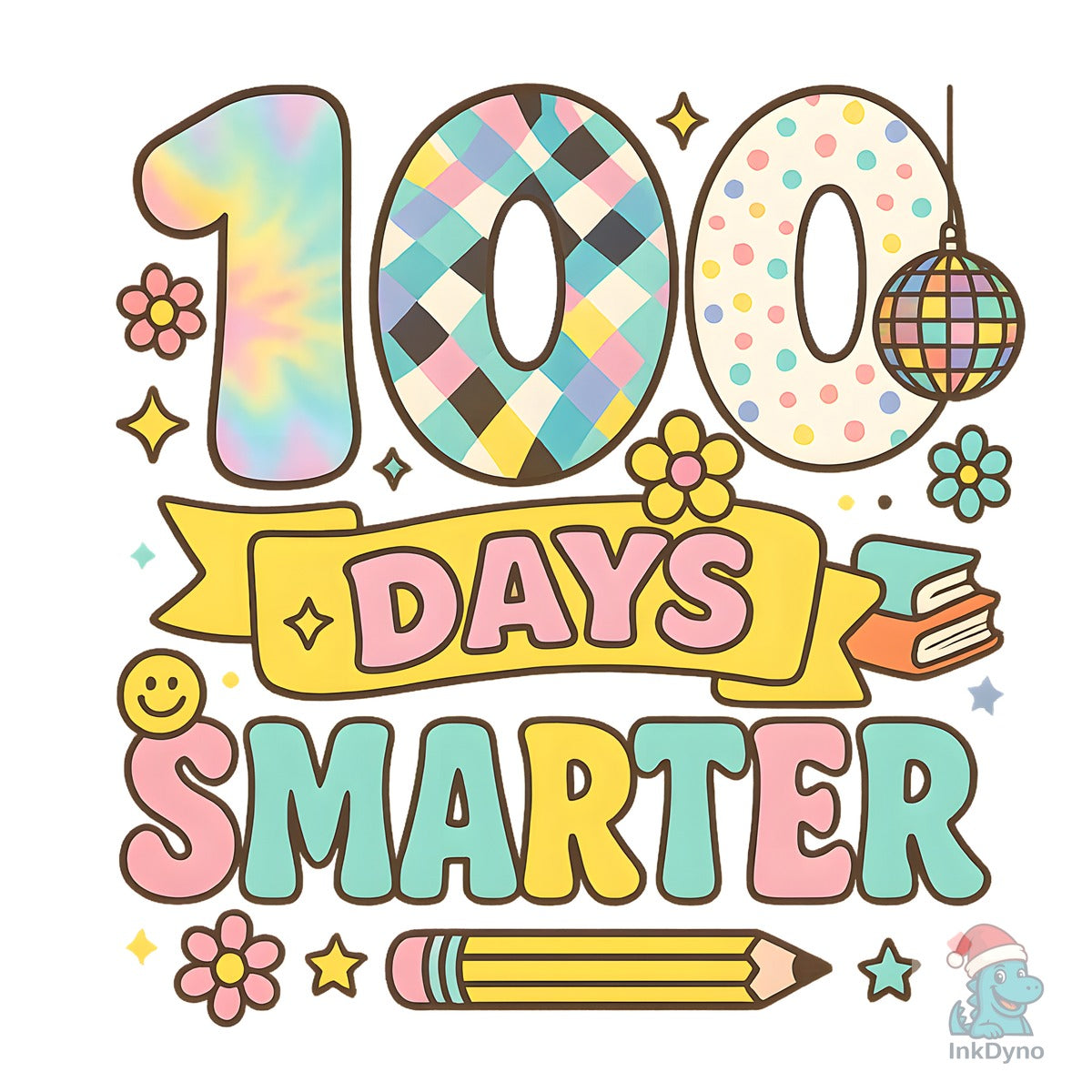 100 Days of School Smart Kids Design