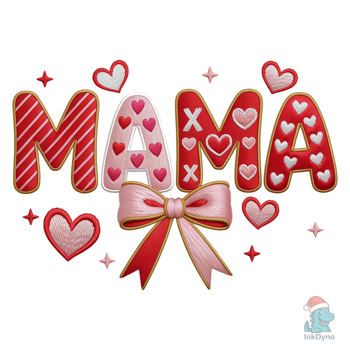 Faux Embroidery Valentine Valentine