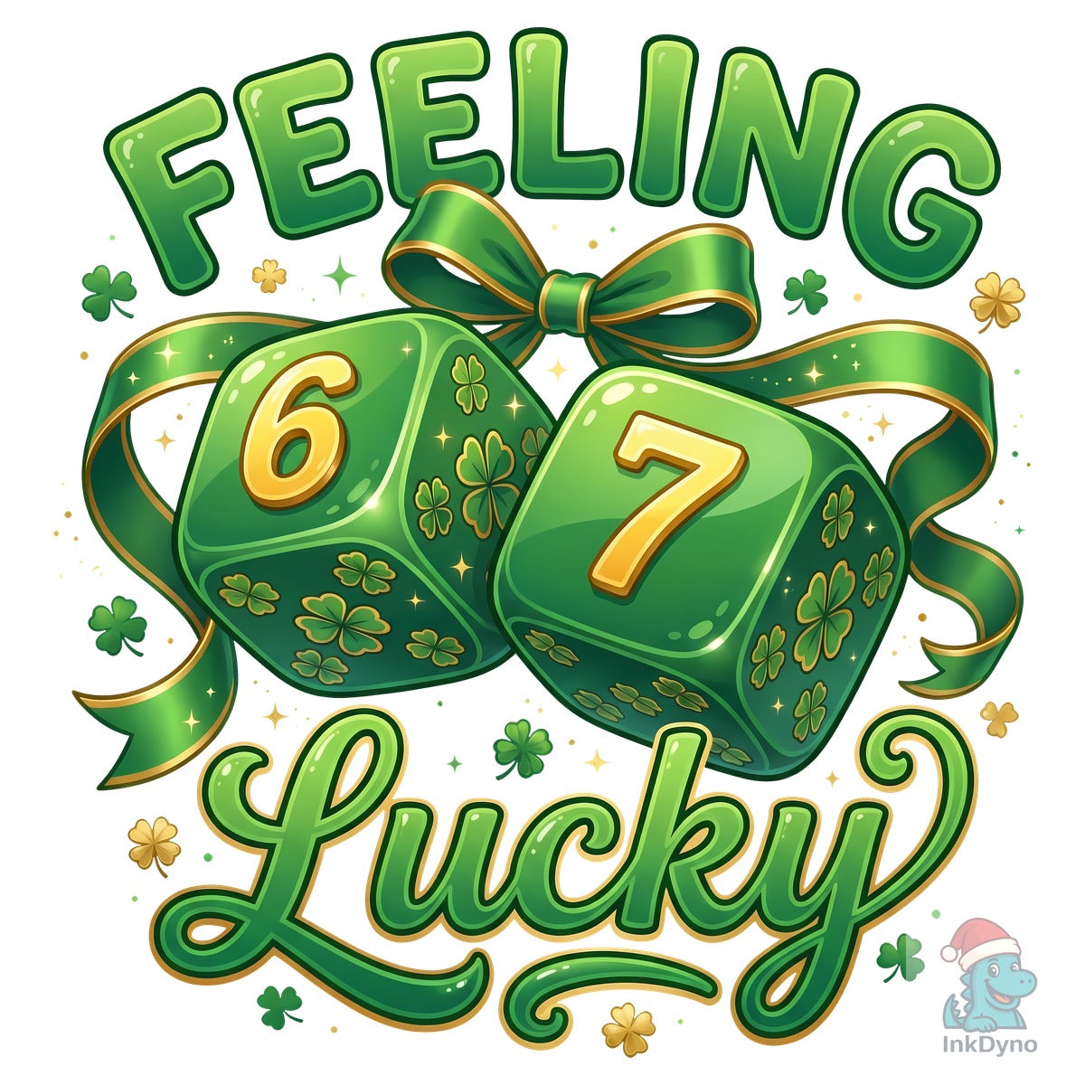 6 7 St Patrick's Day Viral Meme Dice