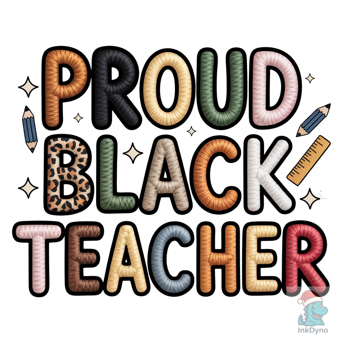 Proud Black Teacher Teacher Black