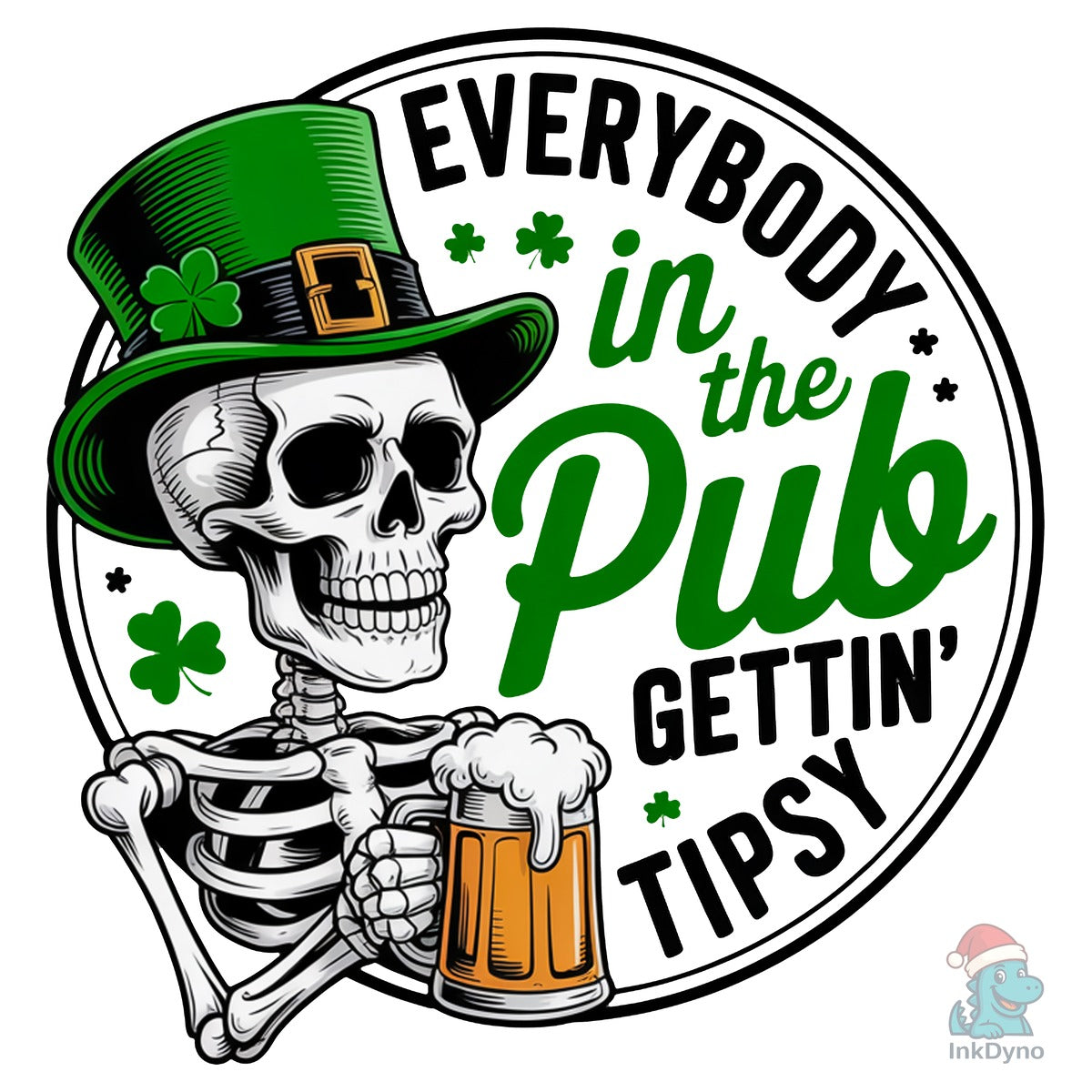 Skeleton in the Pub St Patricks