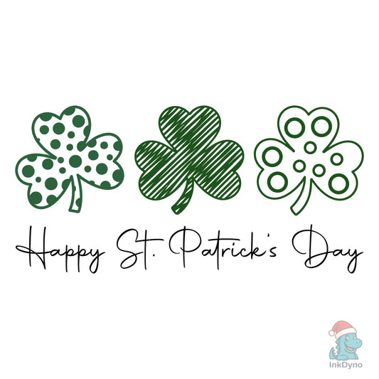 St Patrick's Day Shamrock Clover - DTF Transfer