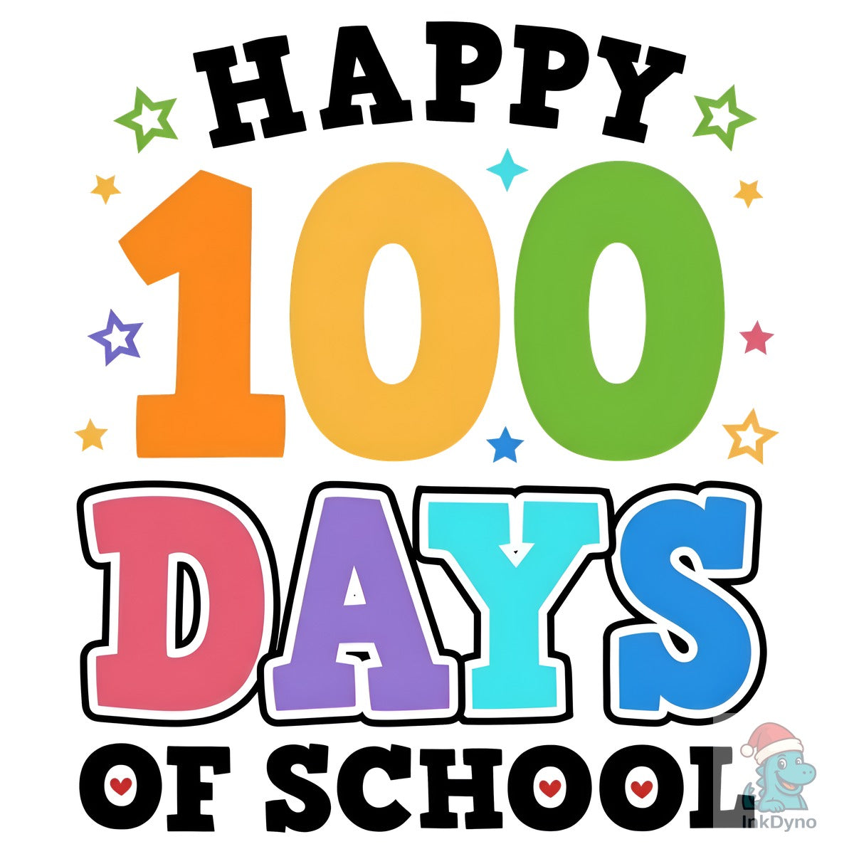 Happy 100 Days of School Preschool