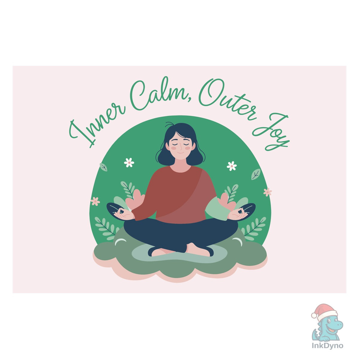 The "Inner Calm Outer Joy" Zen Tee
