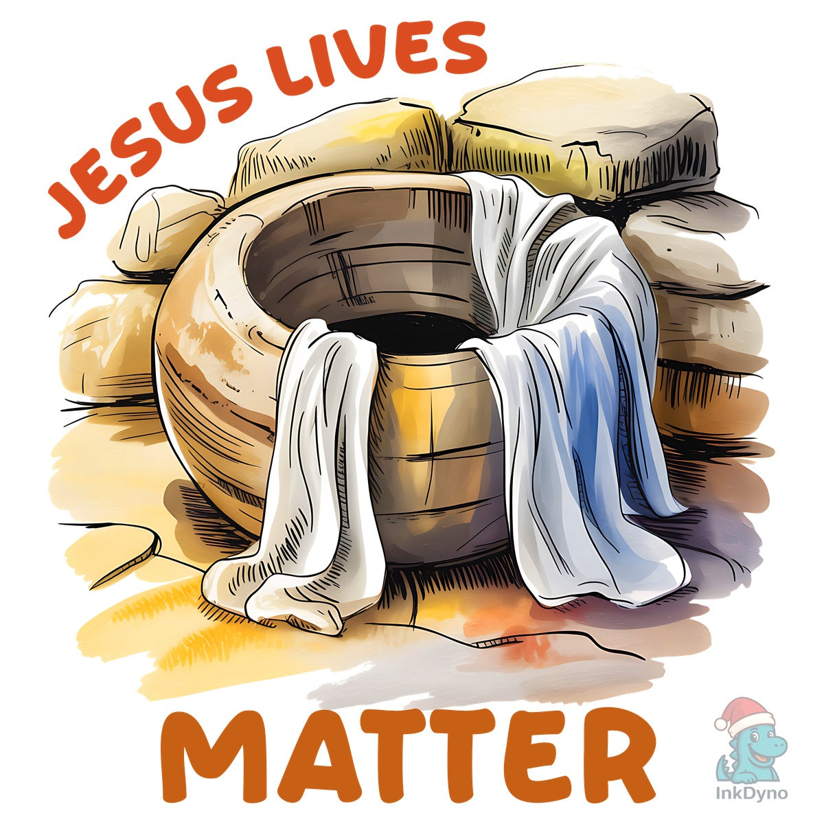 Jesus Lives Matter Christian Easter