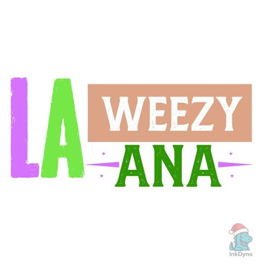 La Weezy Ana Mardi Gras - DTF Transfer