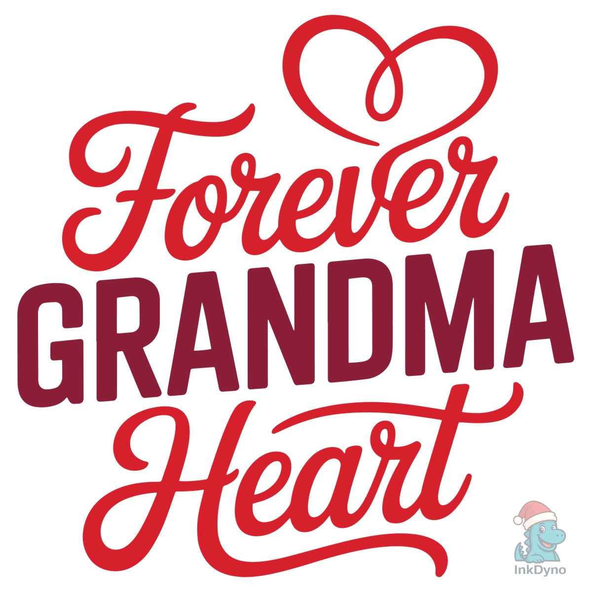 Forever Grandma Heart